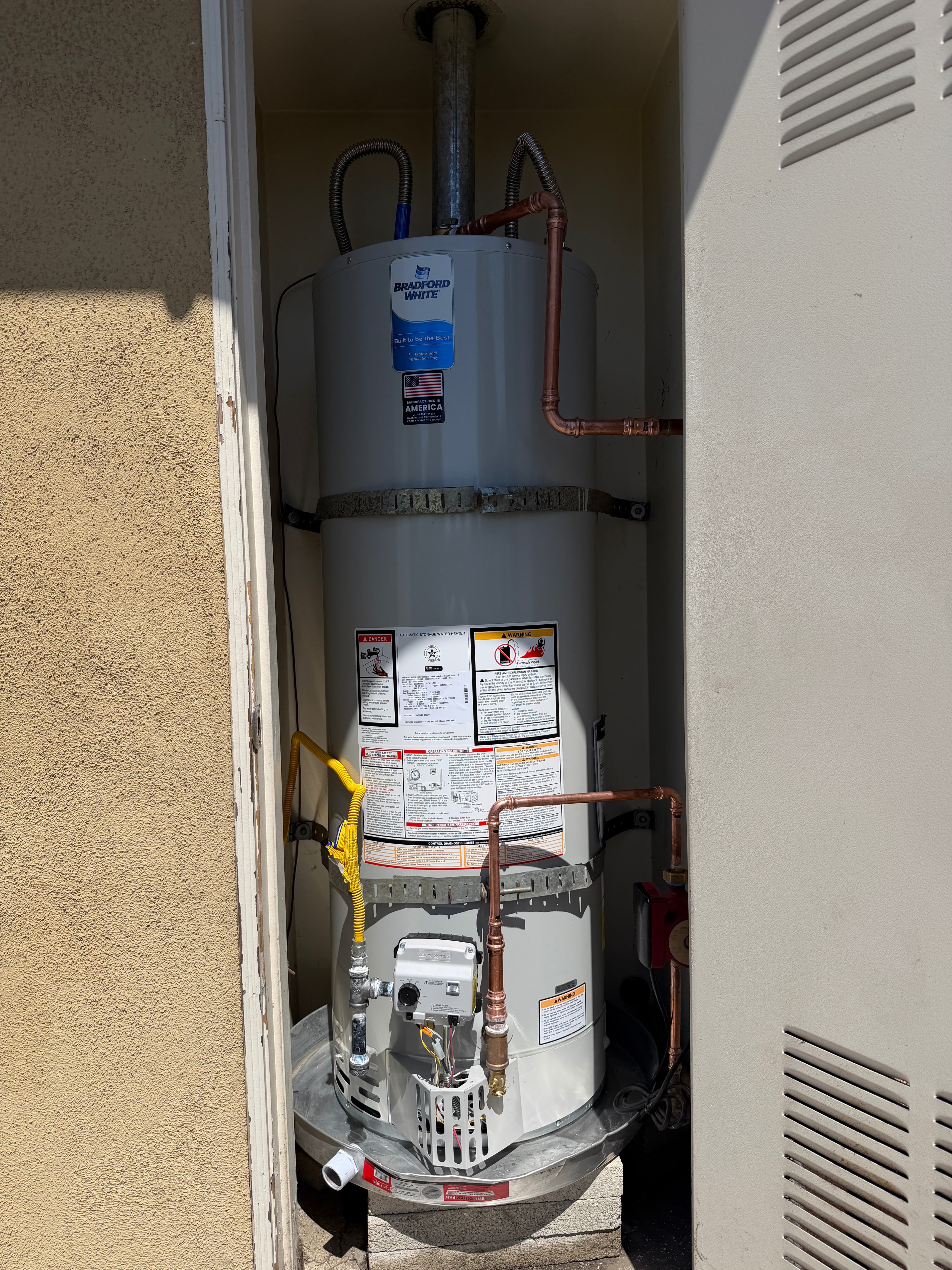Water heater service
